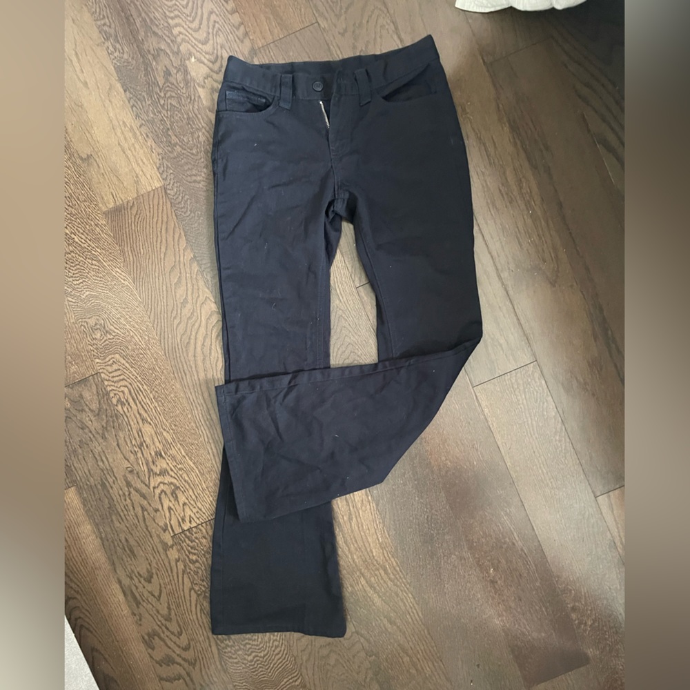 Brandy Melville Low Rise Navy Pants